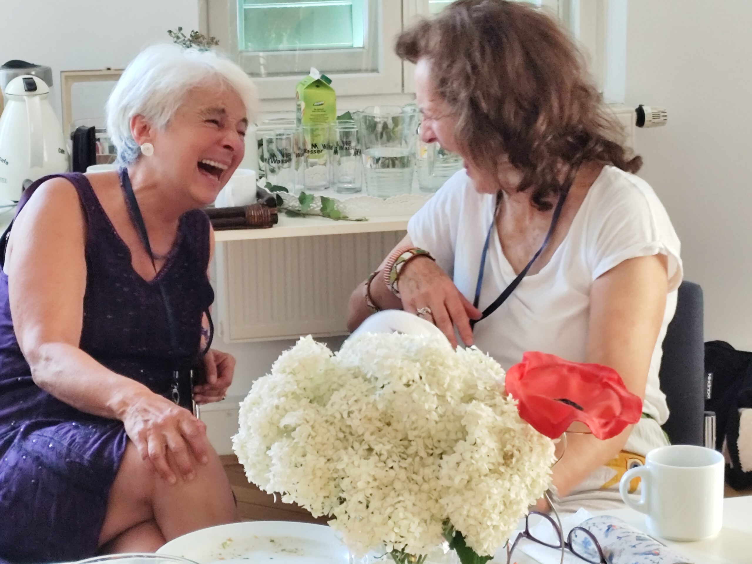 Gemeinsam lachen